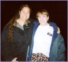 Two of the missionaries who were serving in Indiana in April of 1997.