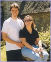 Patrick and I at a French Festival in August -21-